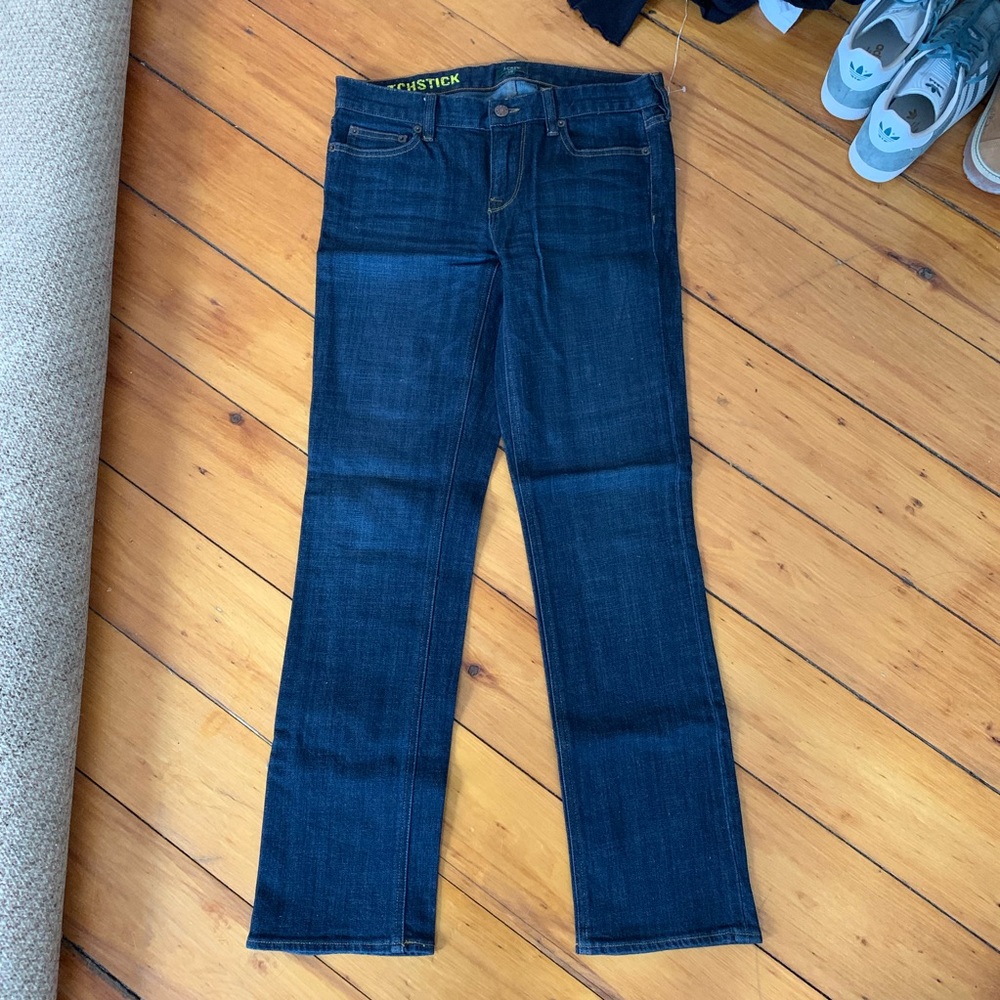 J Crew Matchstick denim stretch jeans size 27S
